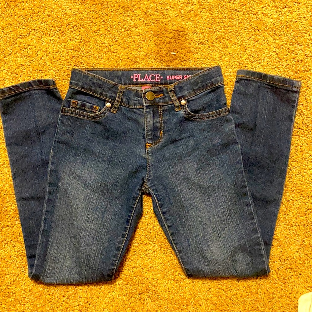 NWOT Girls 6x/7S SuperSkinny Childrens Place jeans